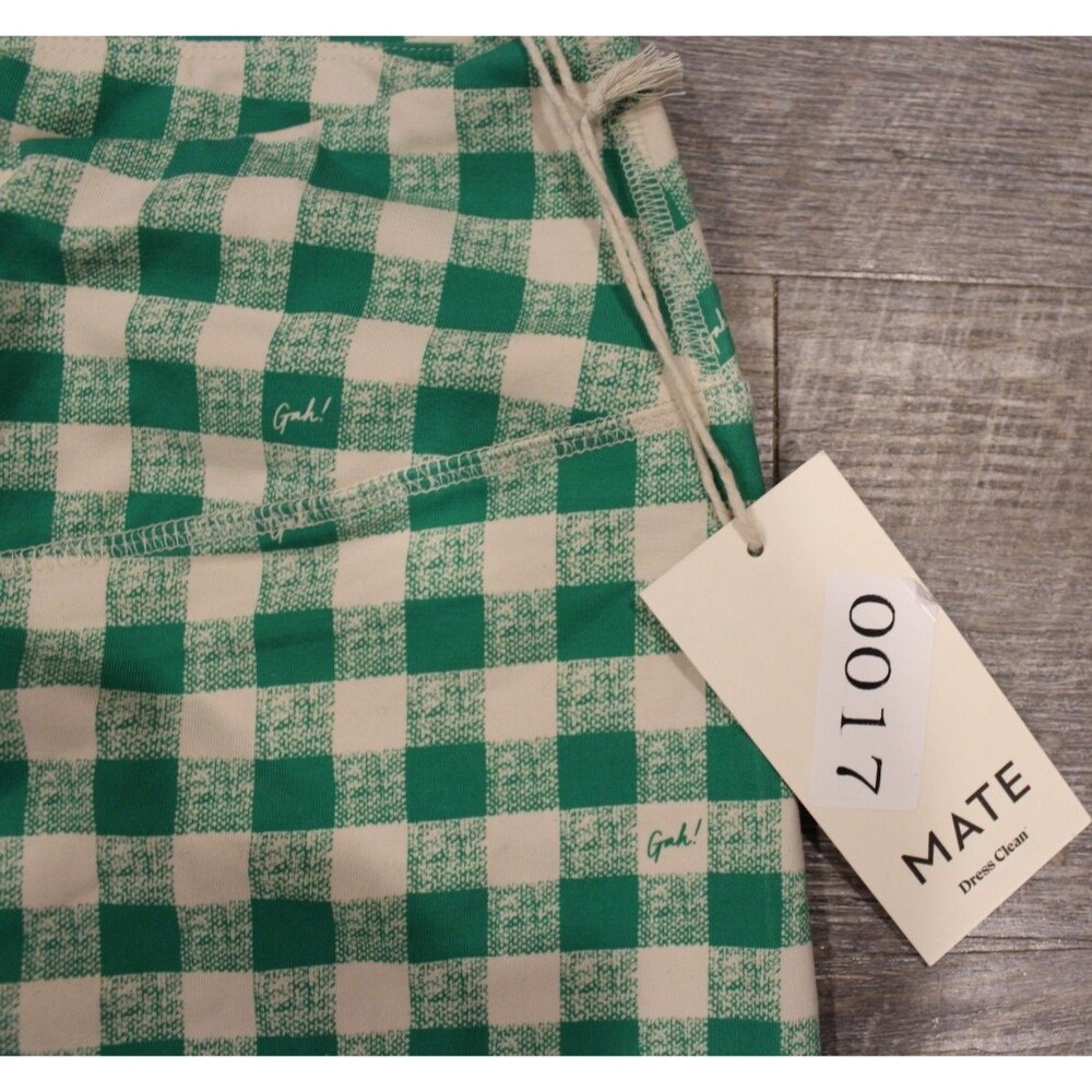 MATE THE LABEL LISA SAYS GAH WOMEN'S ORGANIC COTTON BIKER SHORTS PRINTED XS NWT - Picture 3 of 8